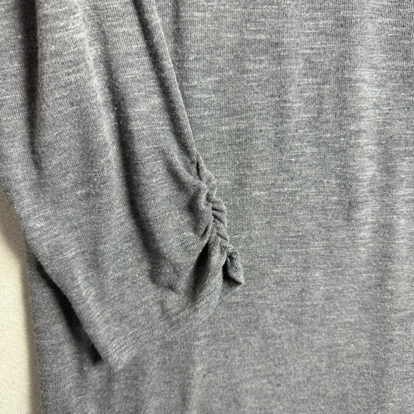 Alyx Women’s Charcoal Gray 3/4 Sleeve Basic Top size XL - Picture 9 of 10